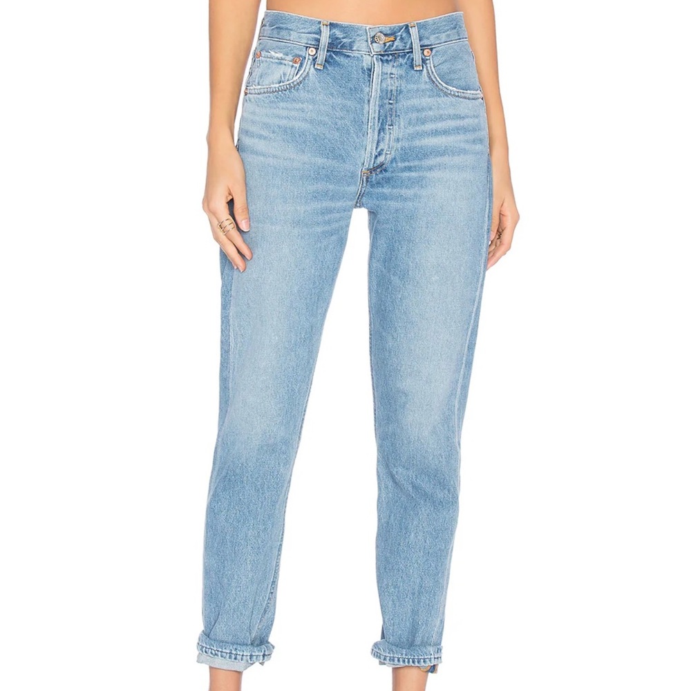 Agolde Jaime Highrise Straight Leg Jeans, sz 27